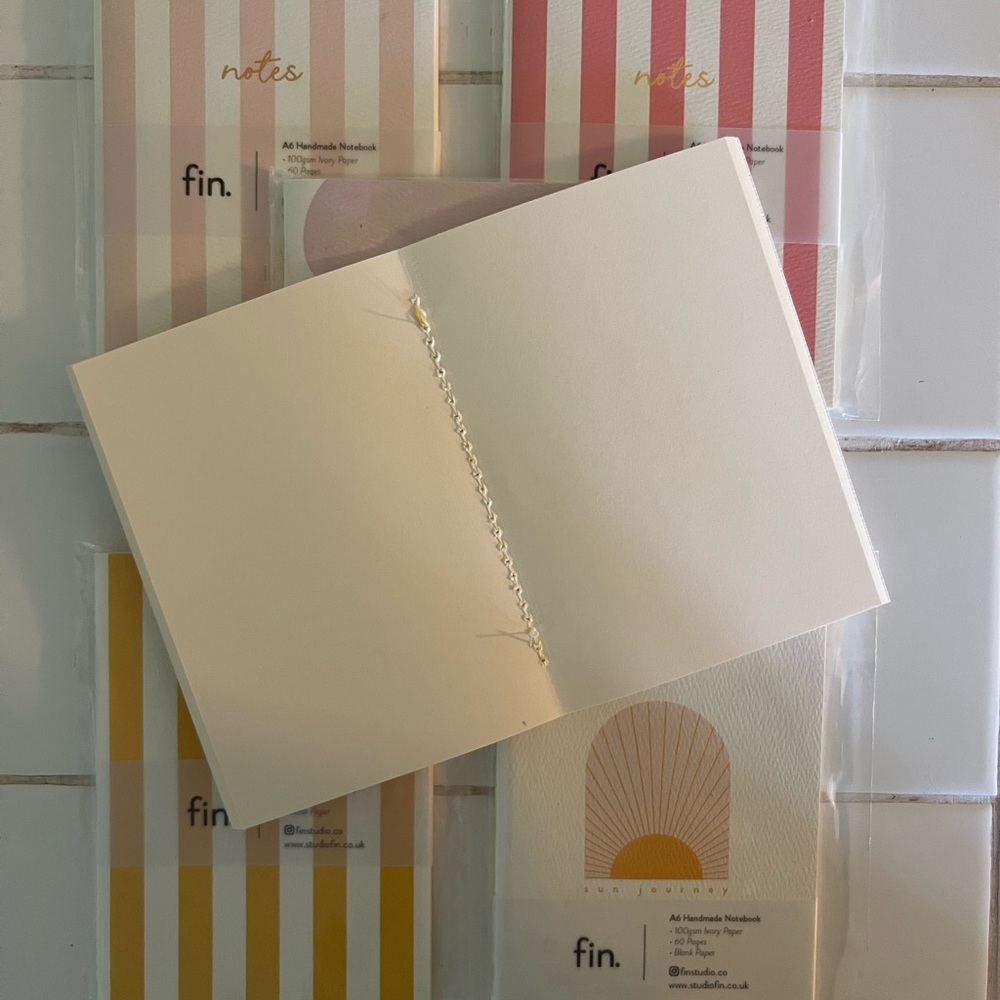 Colorful Striped and Patterned Notebooks - Picture 2 of 2